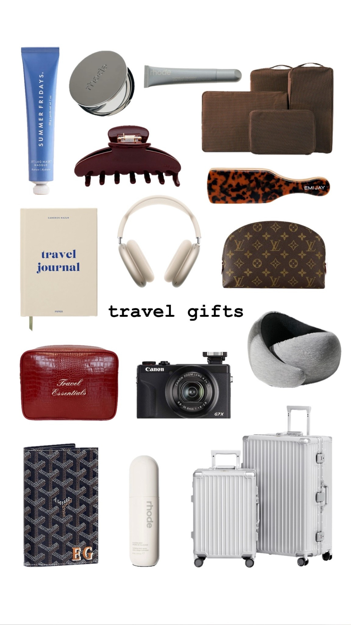 Travel Gift Guide!! Red makeup case is Abbode ❤️

#LTKGiftGuide #LTKCyberWeek #LTKHoliday