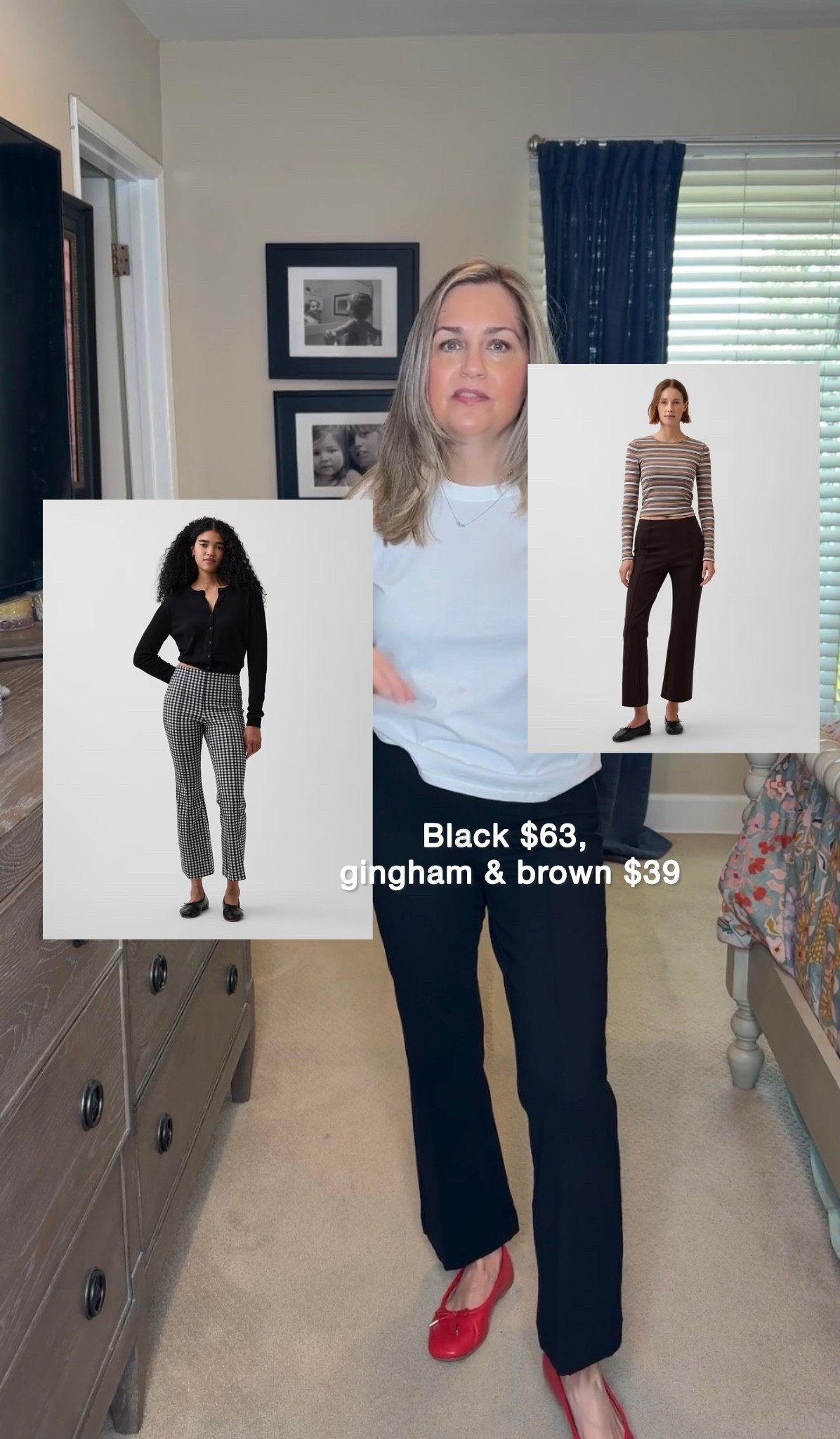 The perfect black pant comes in other colors! These are chic are will make your belly shrink! Come in tall, regular & petite  

#LTKPetite #LTKOver40 #LTKTall