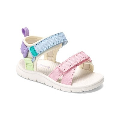 Carter's Just One You® Toddler Girls' First Walker Sandals - Pink 5 | Target