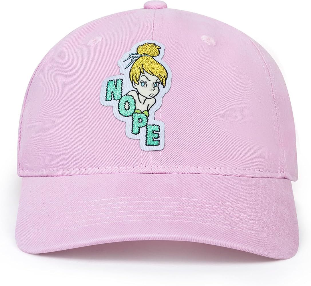 Disney Adult Baseball Cap, Tinkerbell Nope Adjustable Dad Hat | Amazon (US)