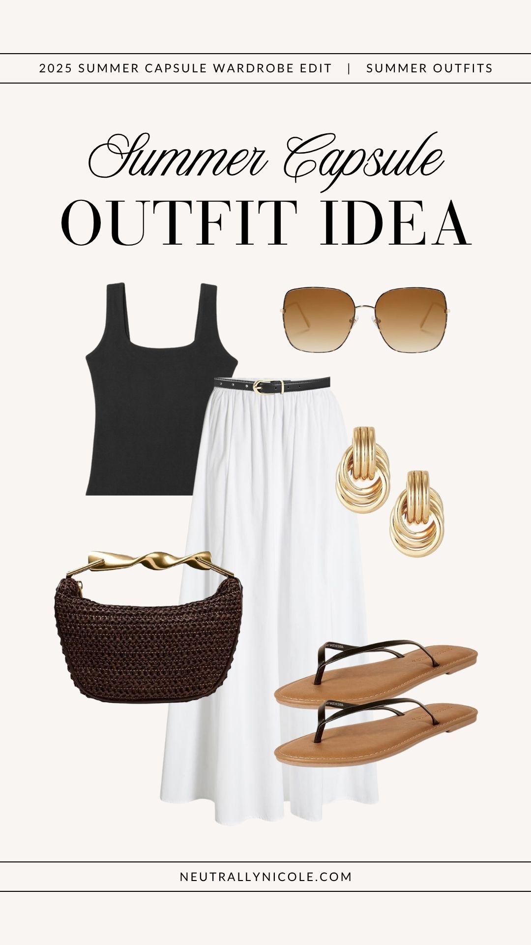 Summer capsule outfit idea | summer outfit, summer outfits, 2025 summer capsule wardrobe, summer capsule outfits, summer staples, summer wardrobe staples, summer closet staples, summer closet essentials, summer essentials, summer basics, summer style, 2025 summer fashion trends, summer bag, summer shoes, summer sandals, summer neutrals, summer 2025, neutral outfit, neutral outfits, minimalist outfit, minimalist outfits, minimalist fashion
 

 

#LTKSeasonal #LTKSaleAlert #LTKPetite #LTKFindsUnder50 #LTKFindsUnder100 #LTKStyleTip #LTKTravel #LTKShoeCrush #LTKItBag