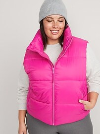 Water-Resistant Quilted Puffer Vest for Women | Old Navy (US)