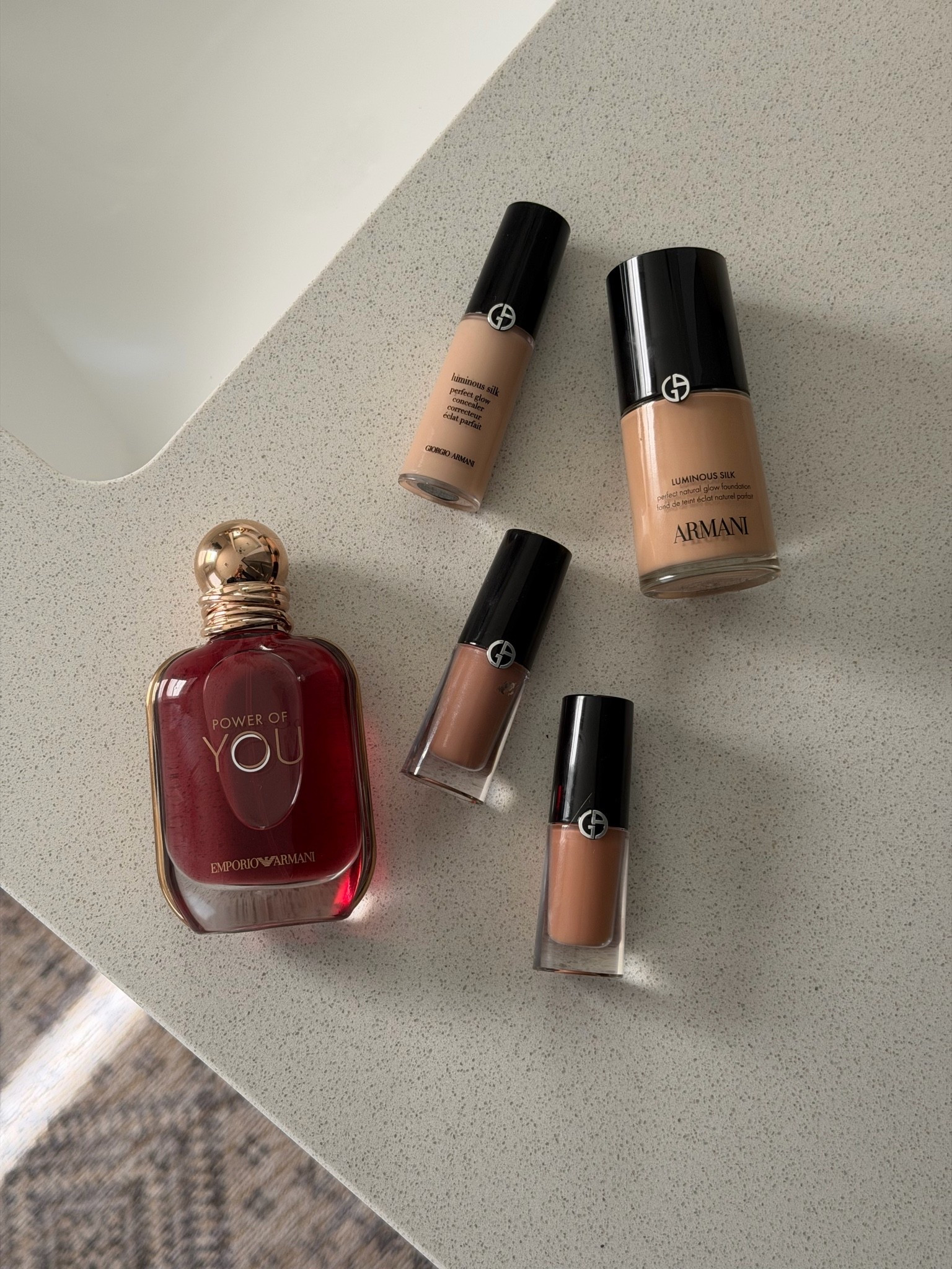 #armanibeautypartner 
Ordered the new @Armani beauty Luminous Silk foundation formula and wow I love!!! (Shade 5.25). Satin finish, lightweight, blurs and smooths skin.

The concealer (shade 5) is also amazing for aging skin. I've found that a lot of my old favorite concealers no longer work for my fine lines under my eyes. Needs to be hydrating, lightweight and brightening, and this one meets all my expectations!

Eye tints are a long time fav. Been using 22 since the spring and just got 25 for fall!

Perfume is my new fall scent 😍 smells like a creamy passionfruit + warm vanilla. So good. 

@Sephora  #armanimakeup #powerofyou

#LTKgrwm #LTKBeauty #LTKmorningroutine