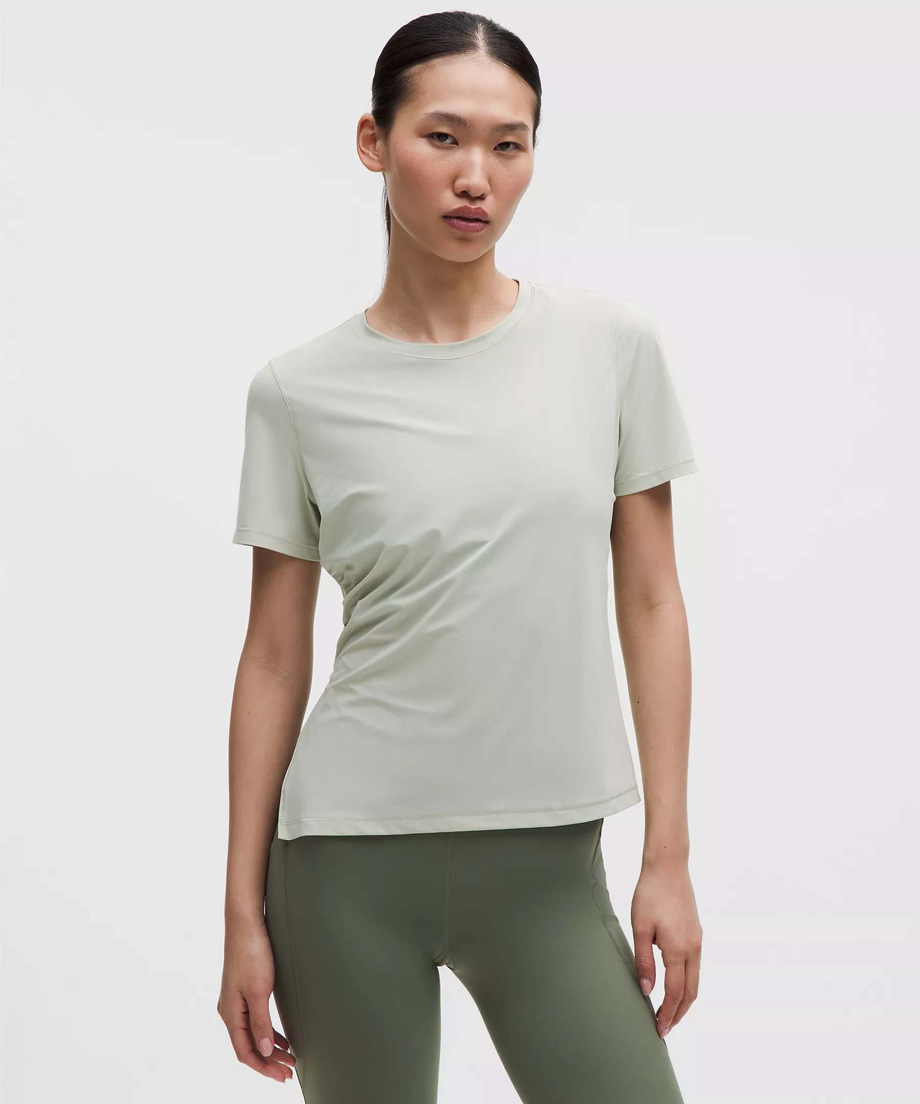 Side-Ruched Running Short-Sleeve Shirt | Lululemon (US)