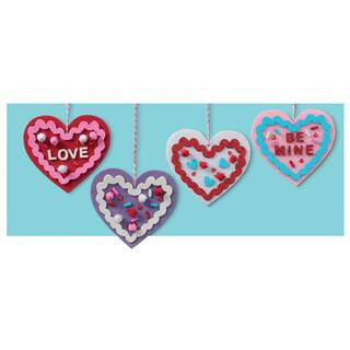 Felt Heart Ornament Craft Kit by Creatology™ | Michaels | Michaels Stores