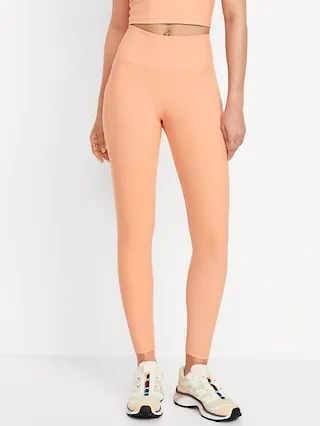 High-Waisted PowerSoft 7/8 Leggings | Old Navy (US)