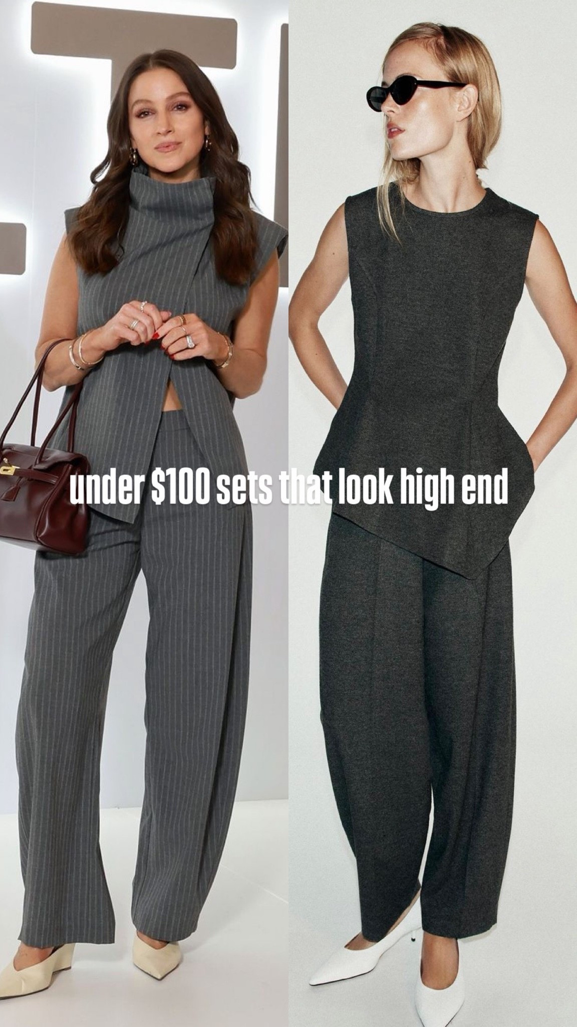 Wow these under $85 sets that look $$$$. Too good!!!