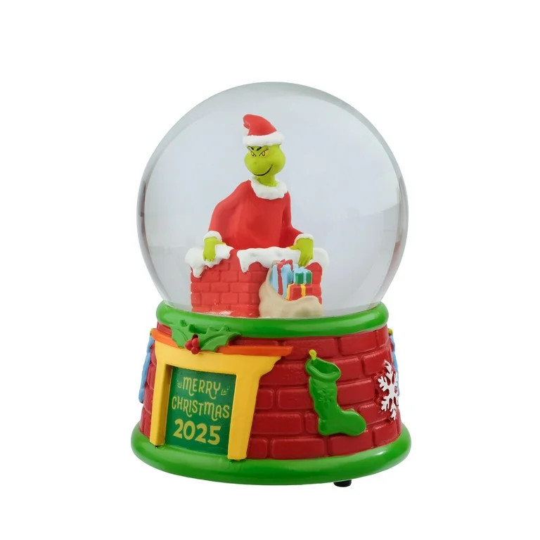 Grinch 100MM Resin Snow Globe Decoration by Ruz | Walmart (US)