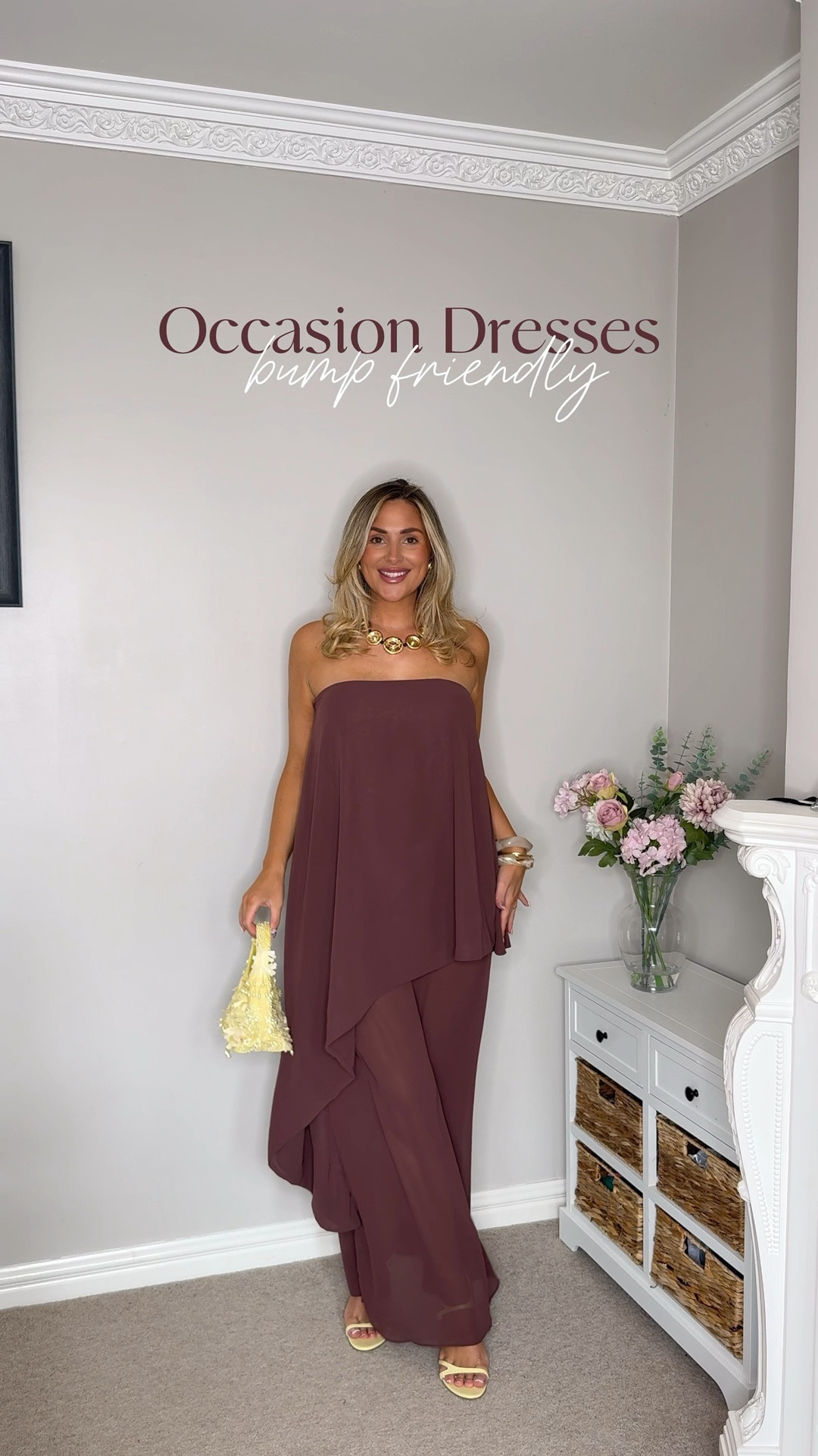 Occasion dress, wedding guest dress, races dresses, summer dresses, chocolate brown, butter yellow, yellow dress, baby shower dresses,  house of cb, holiday dress, maternity dress, pregnancyy

#LTKdresses #LTKuk #LTKmaternity