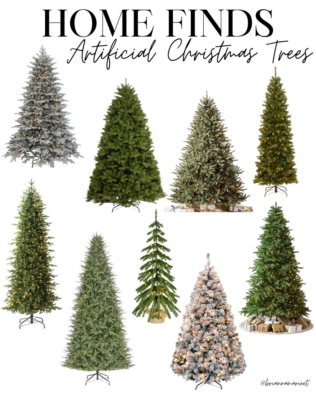 Artificial Christmas trees! 

#LTKSeasonal #LTKHome #LTKHoliday