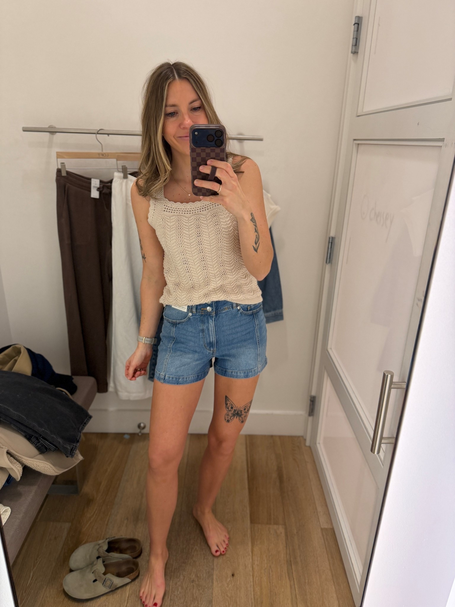 Popped into Loft today and found a few cute things for summer! Today everything is 55% off and $.55 flat rate shipping!￼

#LTKootd #LTKSeasonal #LTKSaleAlert