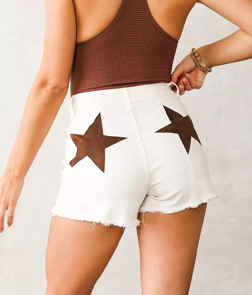 Saints & Hearts High Rise Stretch Short | Buckle