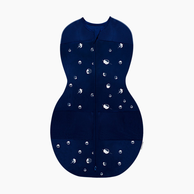 Happiest Baby Sleepea in Midnight Planets Size Small | 100% Organic Cotton | Babylist