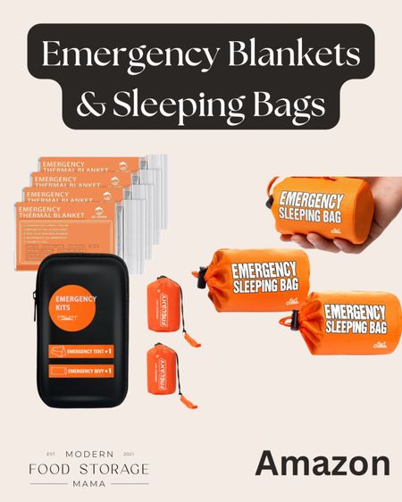 Do you have emergency blankets in your cars and 72-hour kits (bug-out bags)? 

Emergency Blankets are essential for emergency preparedness. Did you know an emergency blanket could save your life? 

#LTKhome #LTKActive #LTKtravel