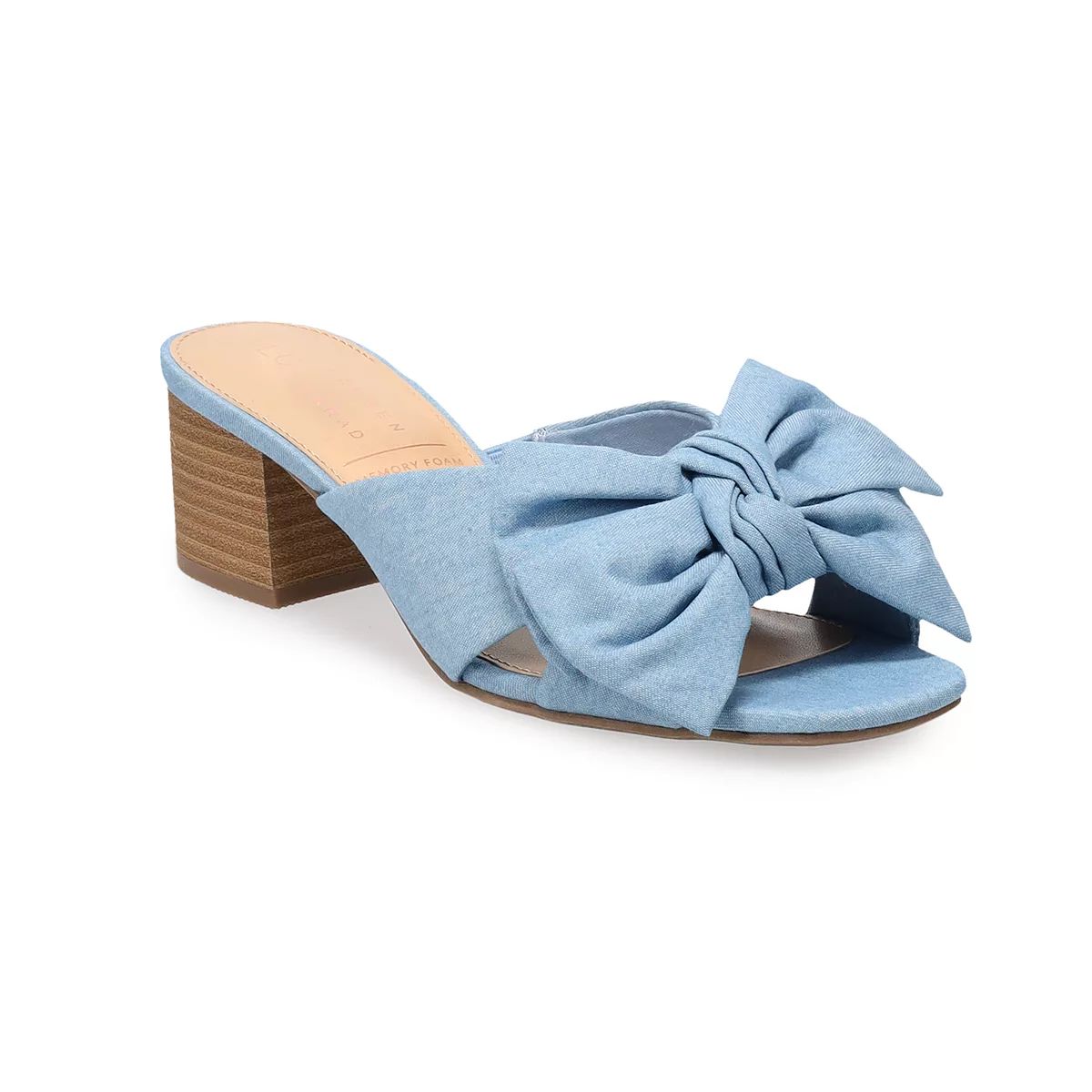 LC Lauren Conrad Izabella Women's Heeled Slide Sandals | Kohl's