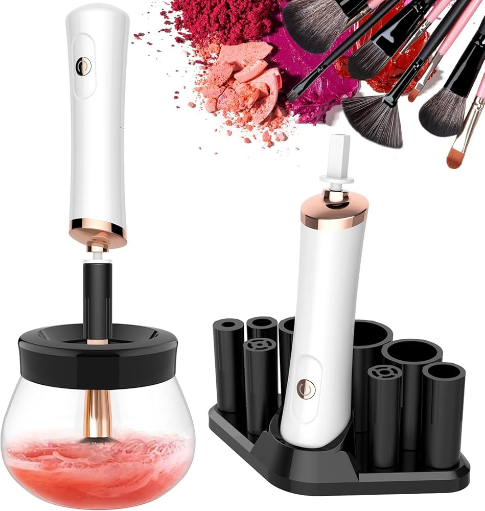 RICRIS Makeup Brush Cleaner and Dryer Machine Deep Clean Fast Dry, Make up Brush Cleansers Tools ... | Amazon (US)
