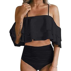 Black Two Piece Swimsuit  | Amazon (US)