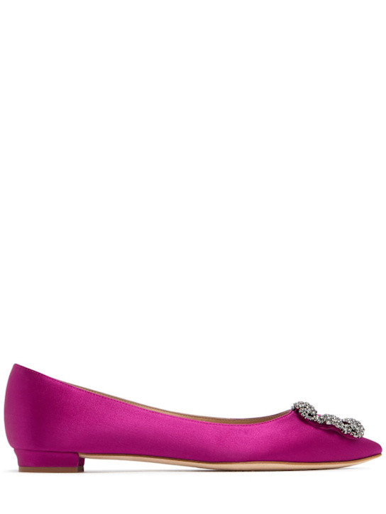 10mm Hangisi silk satin flats | Luisaviaroma