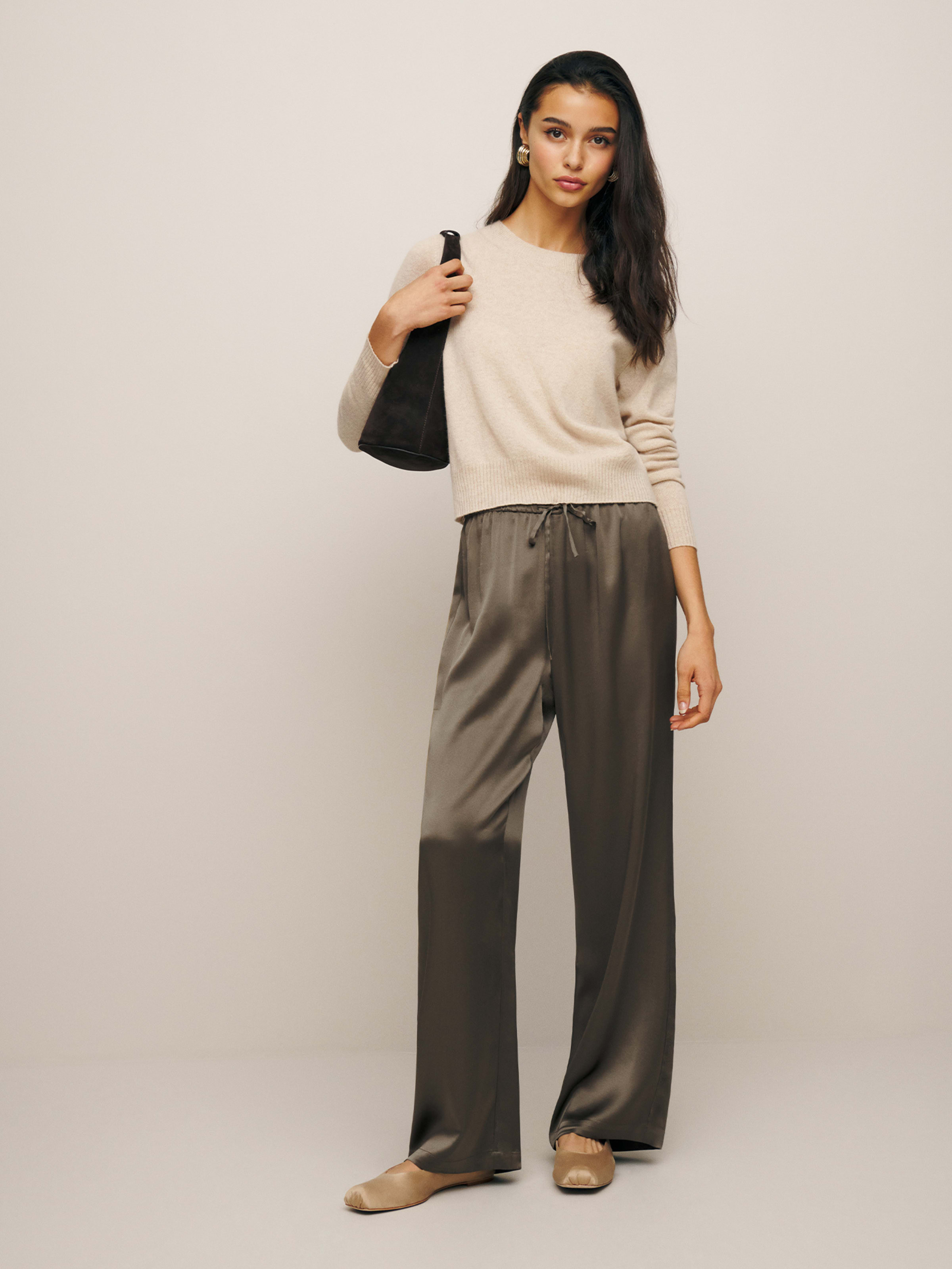 Olina Silk Pant | Reformation (Global)