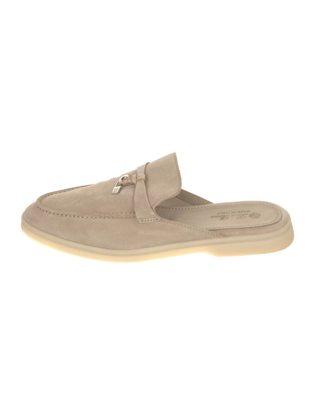 Babouche Charms Walk Suede Mules | The RealReal