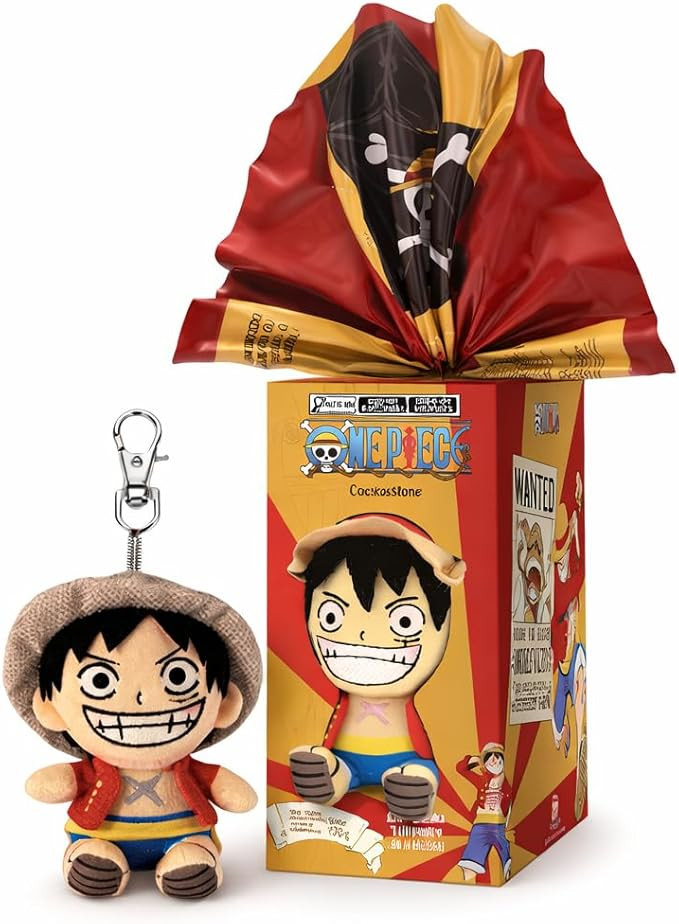 Ovo de Páscoa ao Leite Chaveiro Luffy One Piece Cacau Show 170g | Amazon (BR)