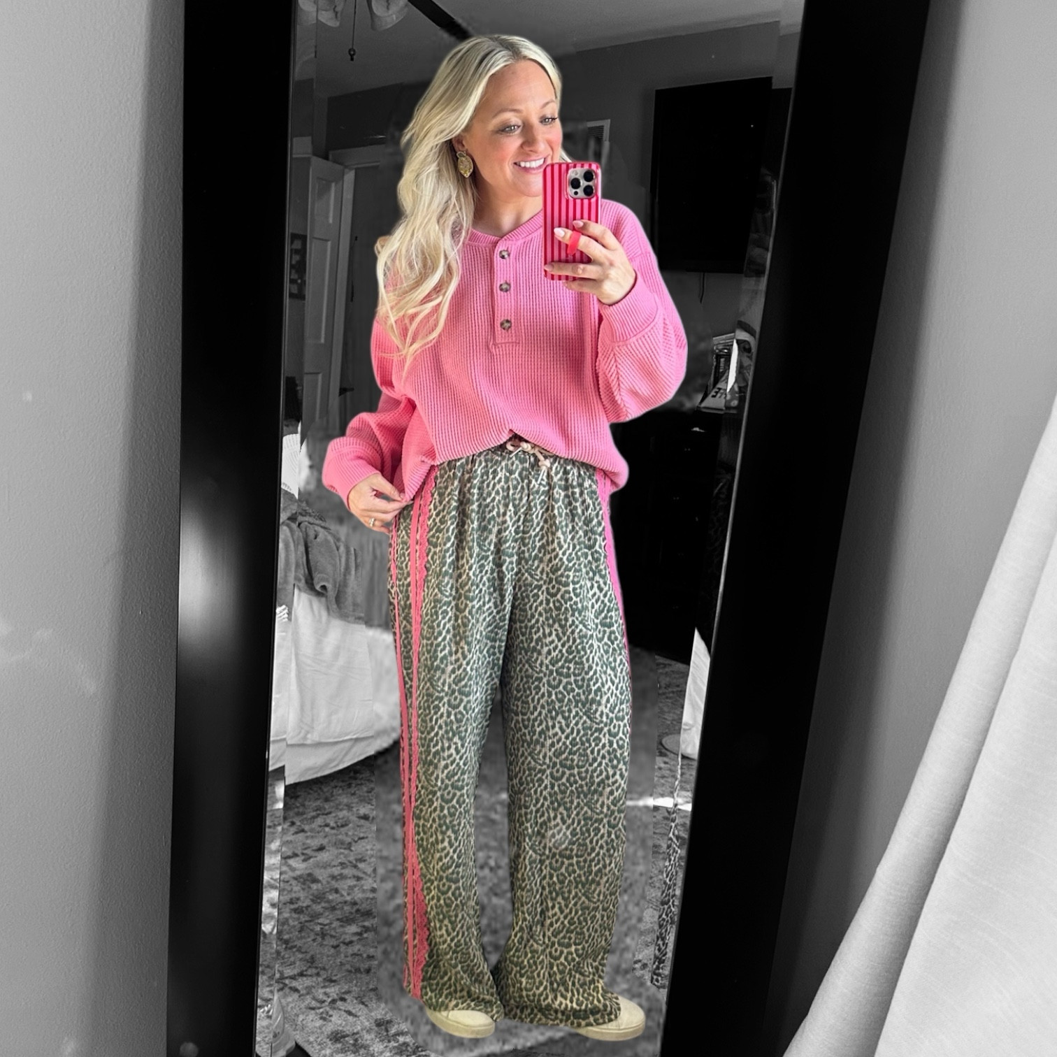 Leopard & Lace drawstring pants from local business “Pleated Boutique”!! Cozy waffle shirt in lots of colors for only $7.50!!!!

#LTKgrwm #LTKSaleAlert #LTKootd