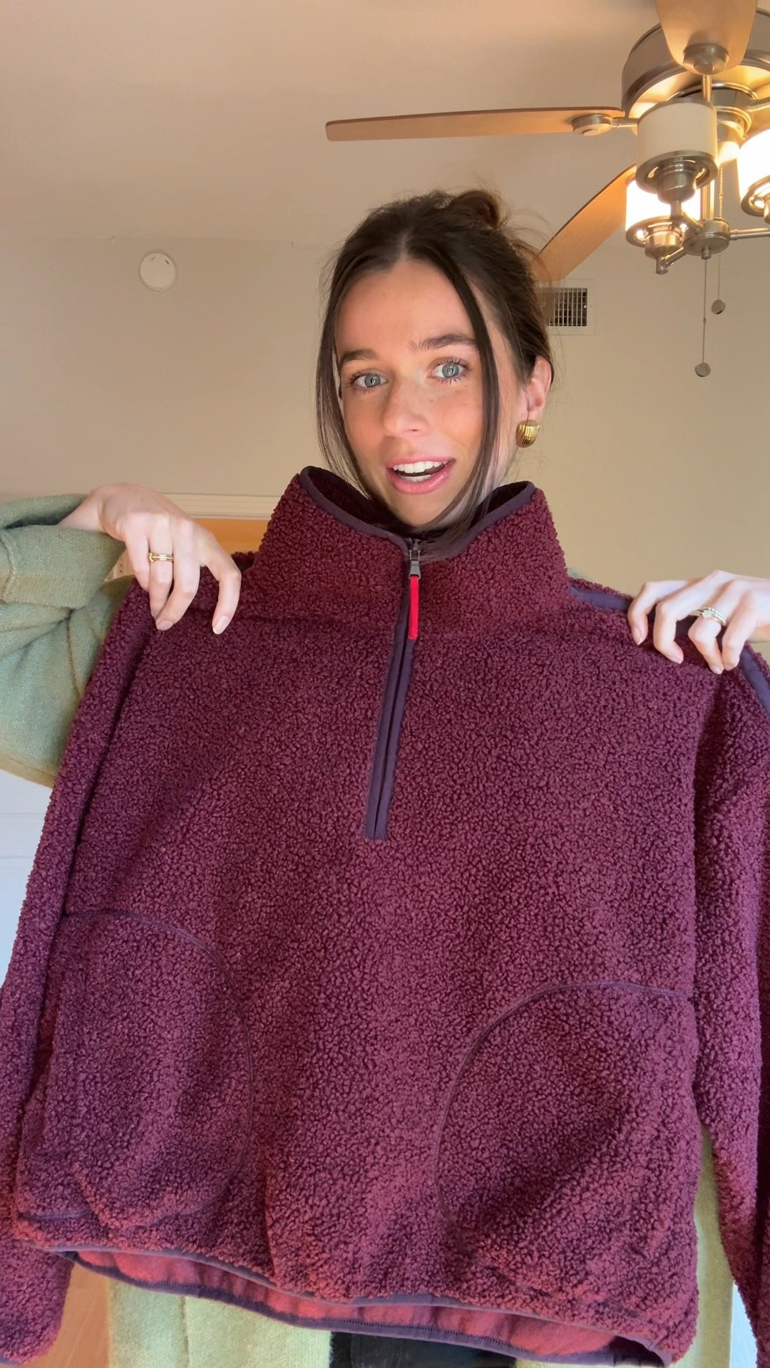 Old Navy Pullover, sized up one for a little more oversized fit!