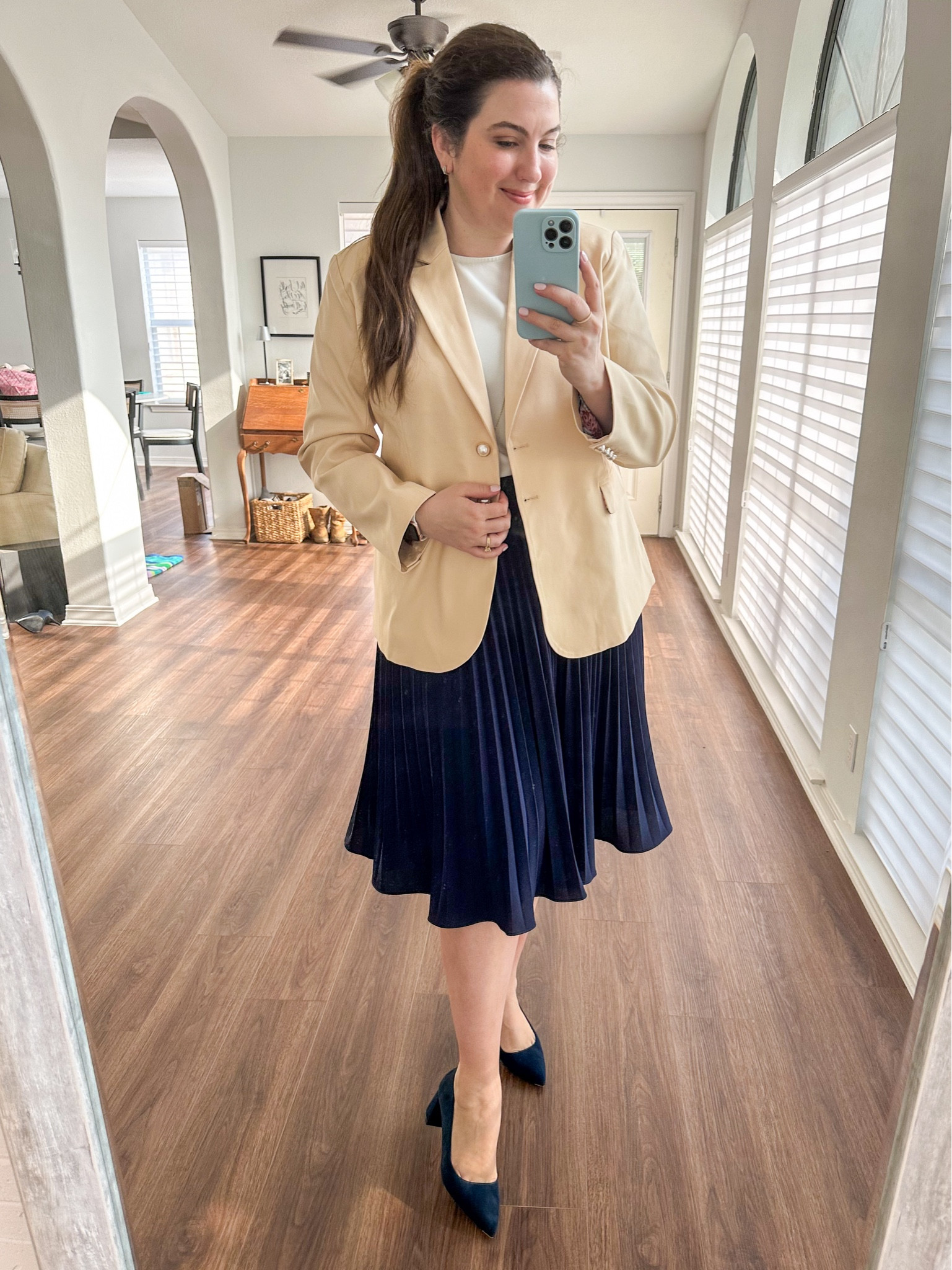 Workwear #ootd 7/16/24 

Womens business professional workwear and business casual workwear and office outfits midsize outfit midsize style 

#LTKMidsize #LTKWorkwear #LTKSaleAlert