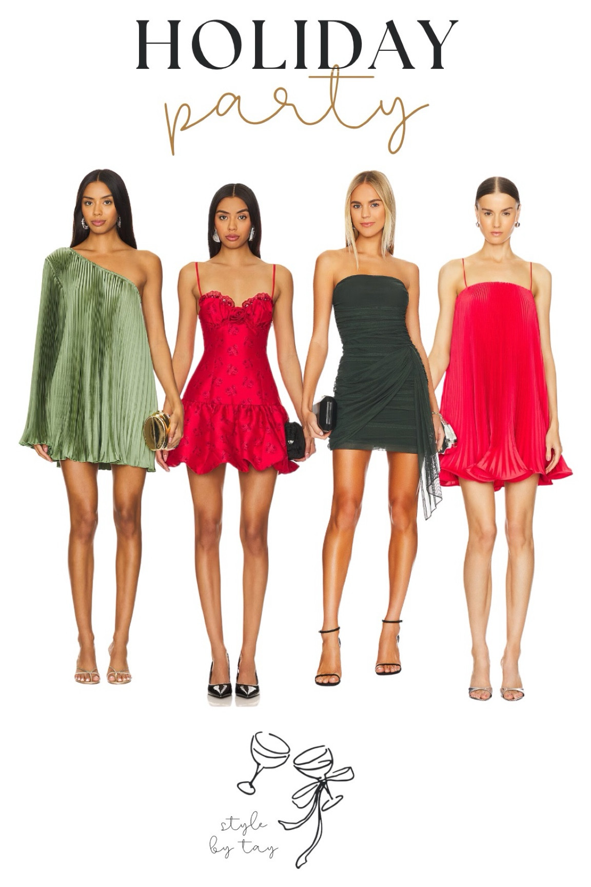 Red & green lat minute holiday dresses from revolve

#LTKSeasonal #LTKHoliday #LTKStyleTip