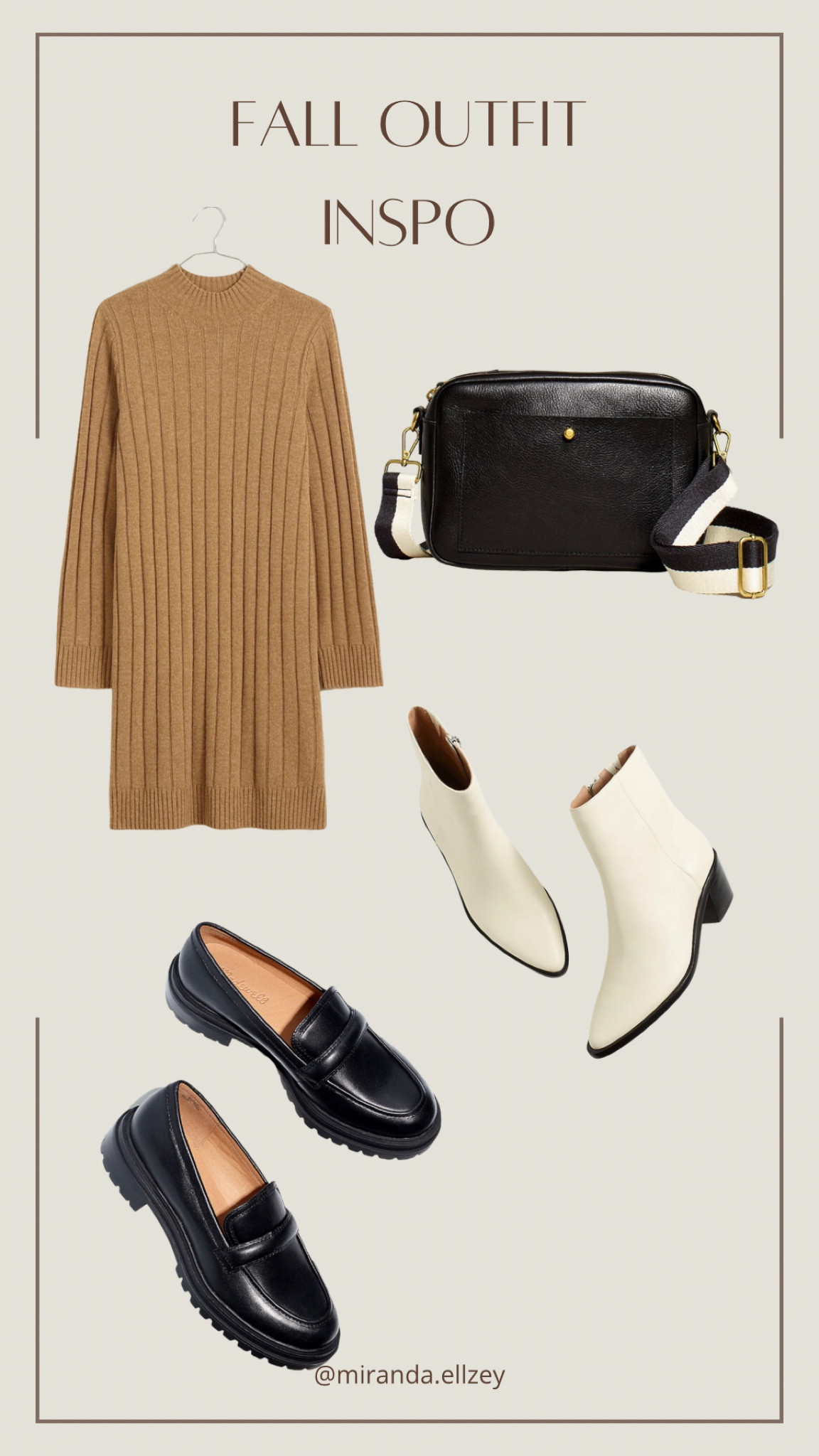 Sweater Dress paired with loafers or booties. Add a crossbody bag for the perfect go-to outfit

Fall fashion, holiday, thanksgiving outfit, family photos

#LTKxMadewell #LTKbump #LTKfindsunder100