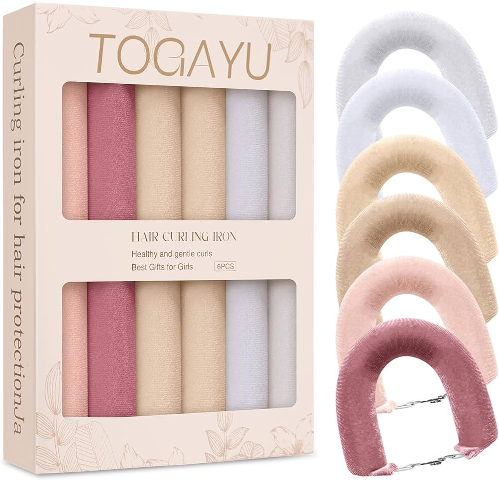 Heatless Curls, Heatless Curls Overnight Hair Care Set - Jumbo Velvet Hair Curlers to Sleep In, S... | Amazon (US)