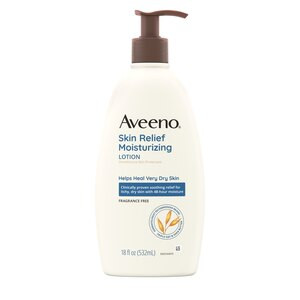 Aveeno Skin Relief Moisturizing Lotion, Fragrance Free, 18 Ounces | CVS Health