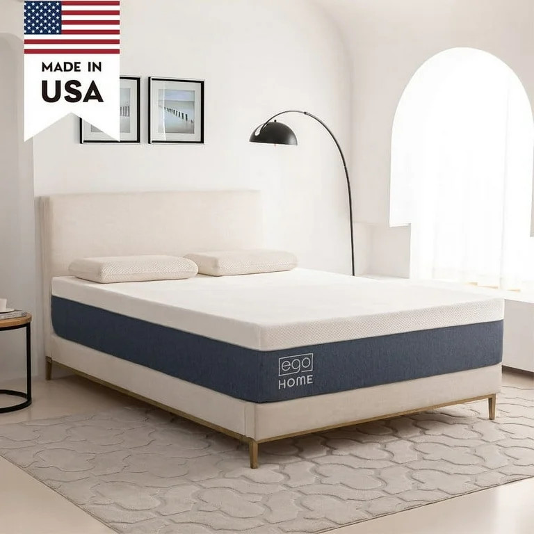 MLILY Ego Home 14 inch King Mattress in a Box, Cooling Gel Memory Foam Mattress, Medium | Walmart (US)