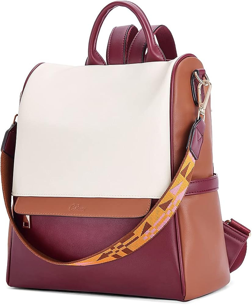 CLUCI Women Backpack Purse Fashion Leather Large Designer Travel Bag Ladies Shoulder Bags | Amazon (US)