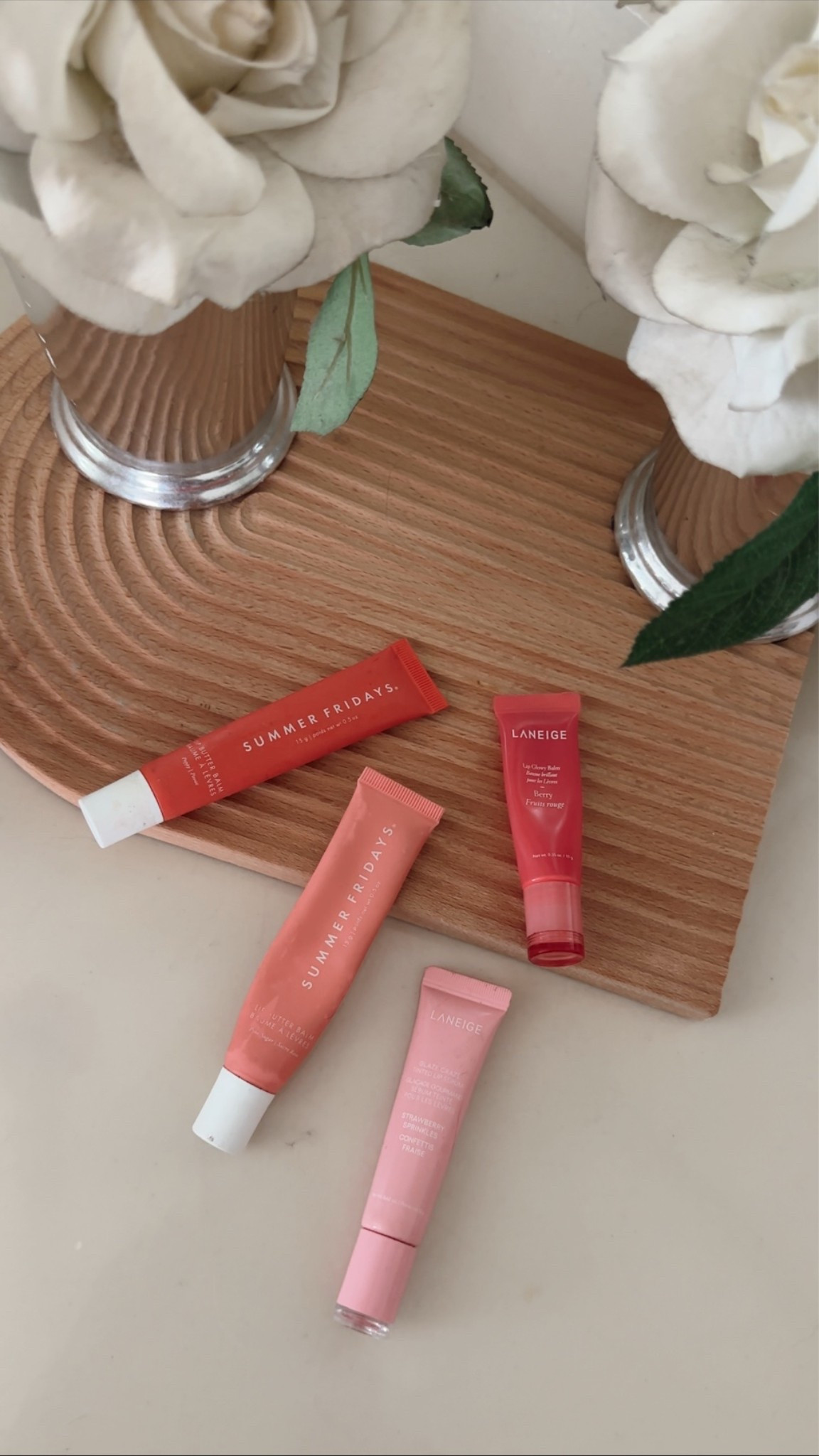 @summerfridays + Laneige lippy faves