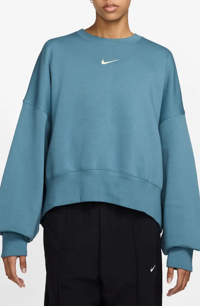 Nike Phoenix Fleece Crewneck Sweatshirt | Nordstrom | Nordstrom