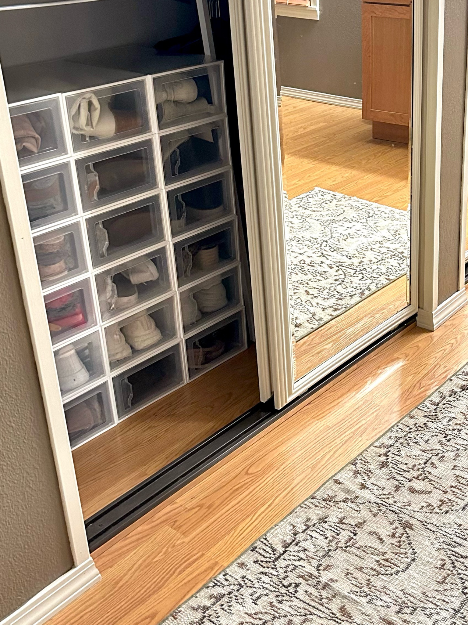 The best shoe storage solution! This is the standard large size  

#LTKhome #LTKshoecrush