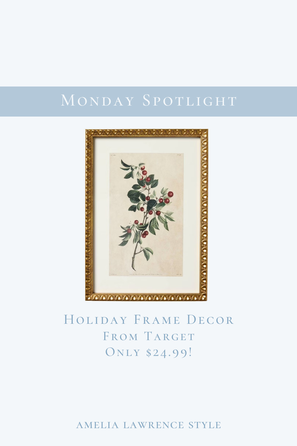 Monday spotlight. Holiday frame decor from Target. Holiday decor, framed decor, picture frame, holiday art, Christmas art, home decor, Target.  

 #LTKHoliday #LTKSeasonal #LTKHome