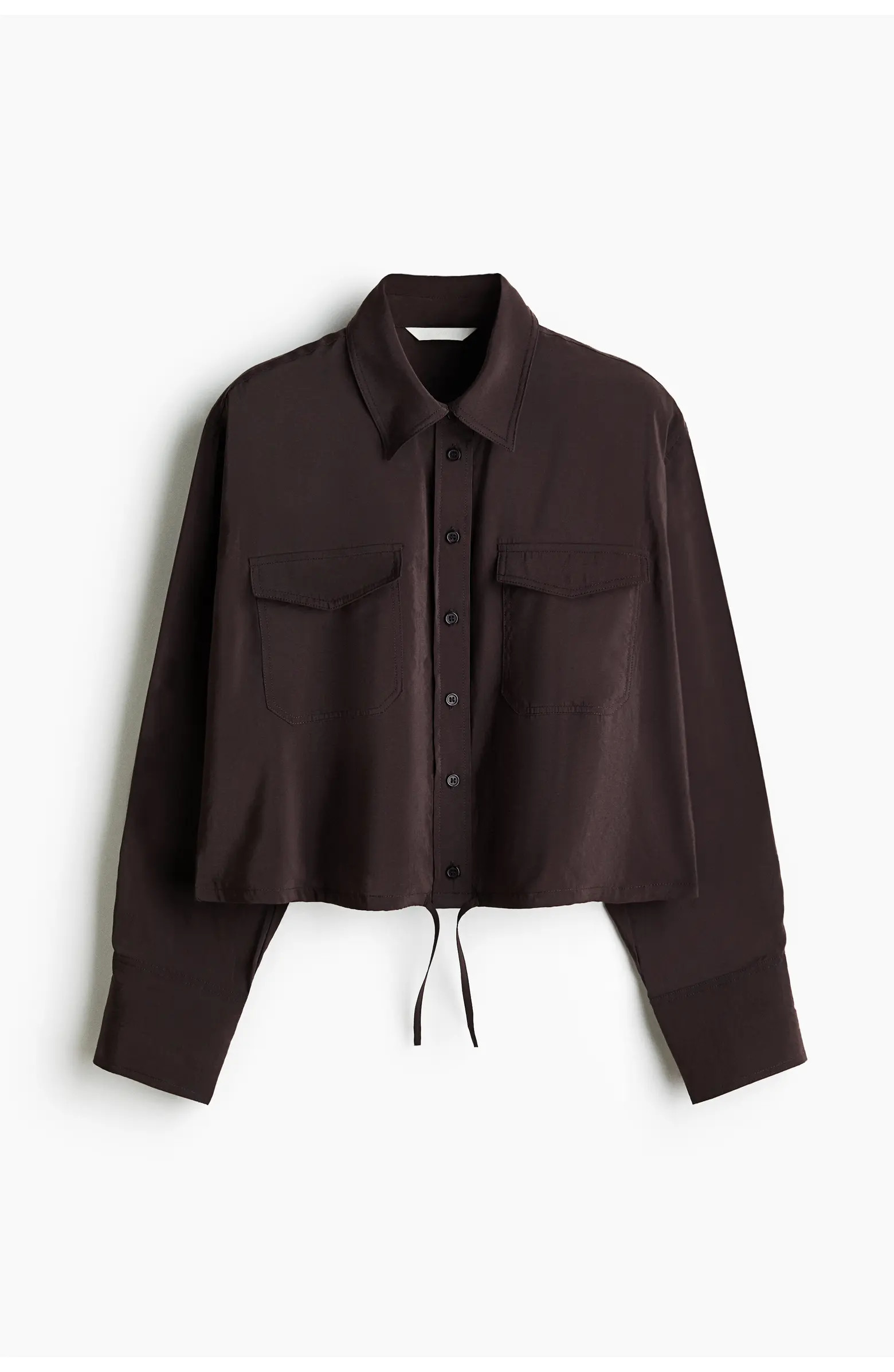 H&M Drawstring Shirt | Nordstrom | Nordstrom