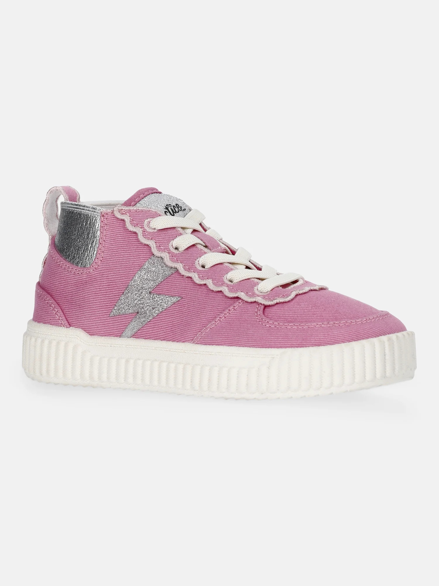 Justice Girls Mid Top Casual Sneakers | Walmart (US)