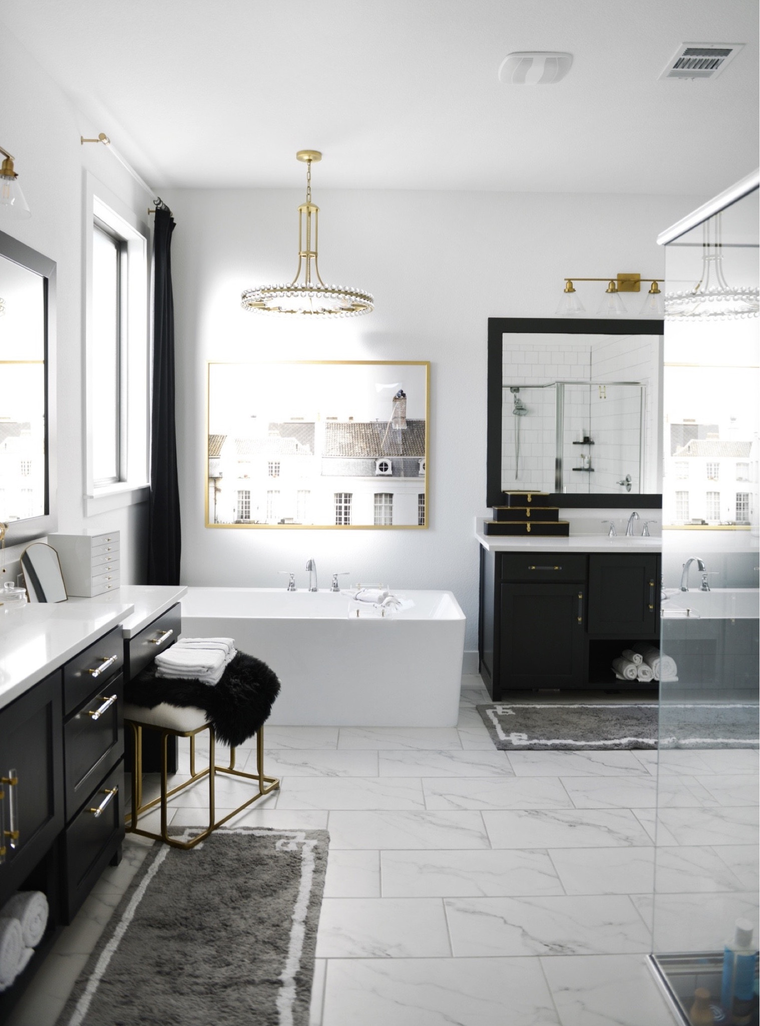 Bathroom, decor, bathroom, Inspo, modern home, look for less, designer home, crystal chandelier, tub, chandelier, bathroom, vanity, Amazon,

#LTKSeasonal #LTKhome #LTKstyletip