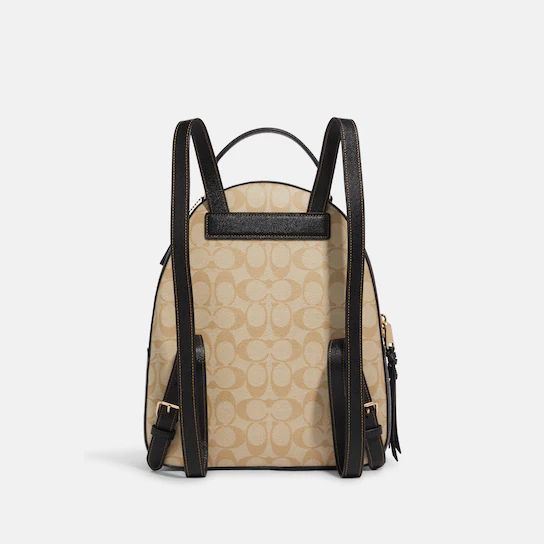 Jordyn Backpack In Blocked Signature Canvas | Coach Outlet