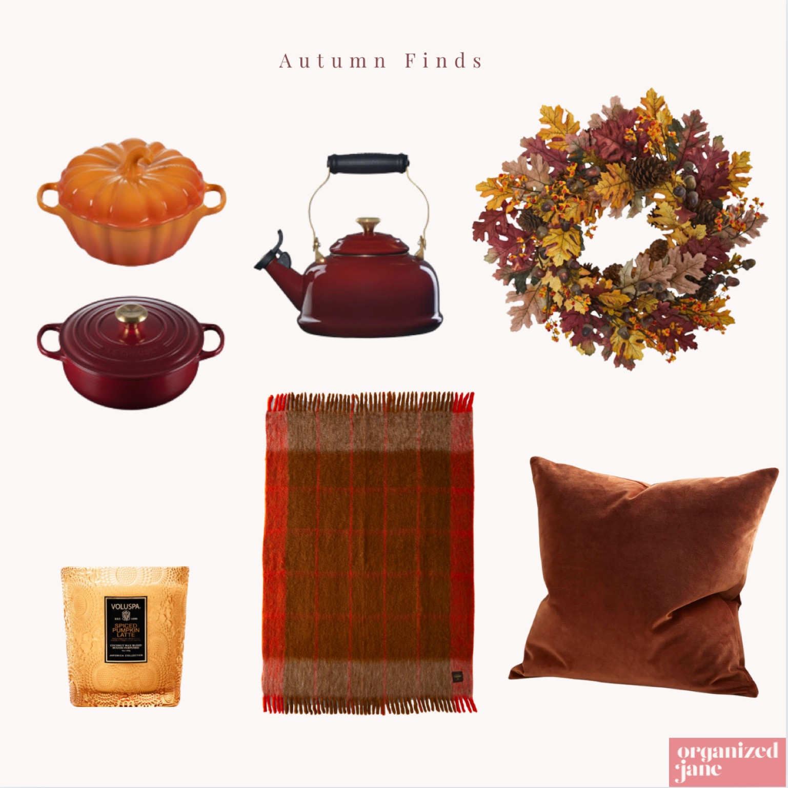🍁 Cozy up your home with these autumn must-haves! From warm-toned décor to seasonal kitchen essentials, these picks will bring all the fall vibes to your space. 🧡🍂 #FallDecor #CozyHome