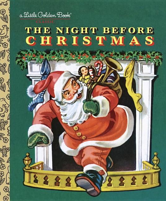 Little Golden Book: The Night Before Christmas (Hardcover) - Walmart.com | Walmart (US)
