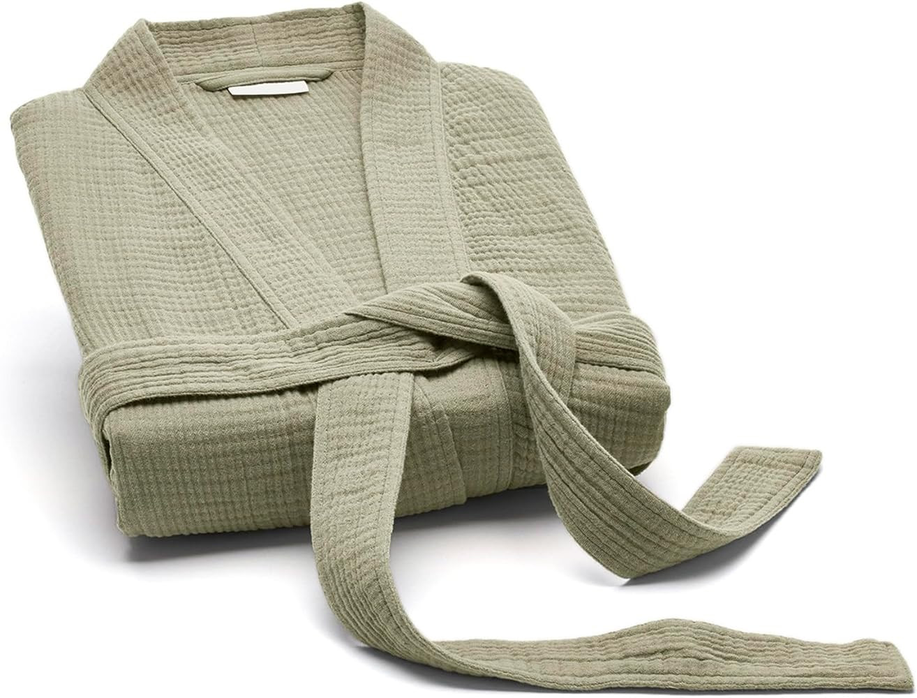 BOLL & BRANCH Dream Robe - 100% Organic Cotton - Ultra Soft, Lightweight, Breathable, and Pre Shr... | Amazon (US)