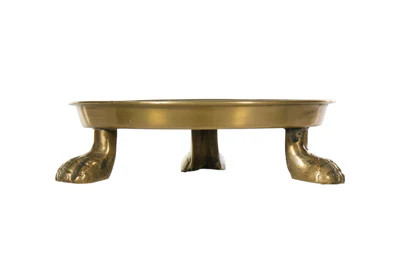 BRASS CLAWFOOT TRAY | Alice Lane Home Collection