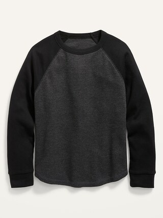 Thermal-Knit Long-Sleeve T-Shirt for Boys | Old Navy (US)
