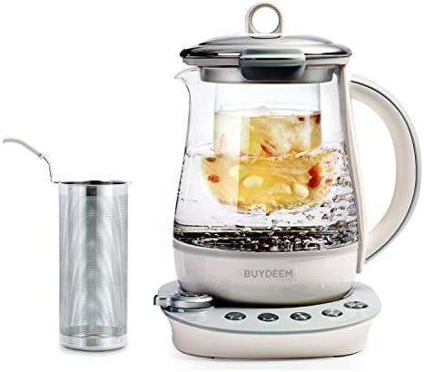 Amazon.com: BUYDEEM K2683 Health-Care Beverage Tea Maker and Kettle, 9-in-1 Programmable Brew Coo... | Amazon (US)