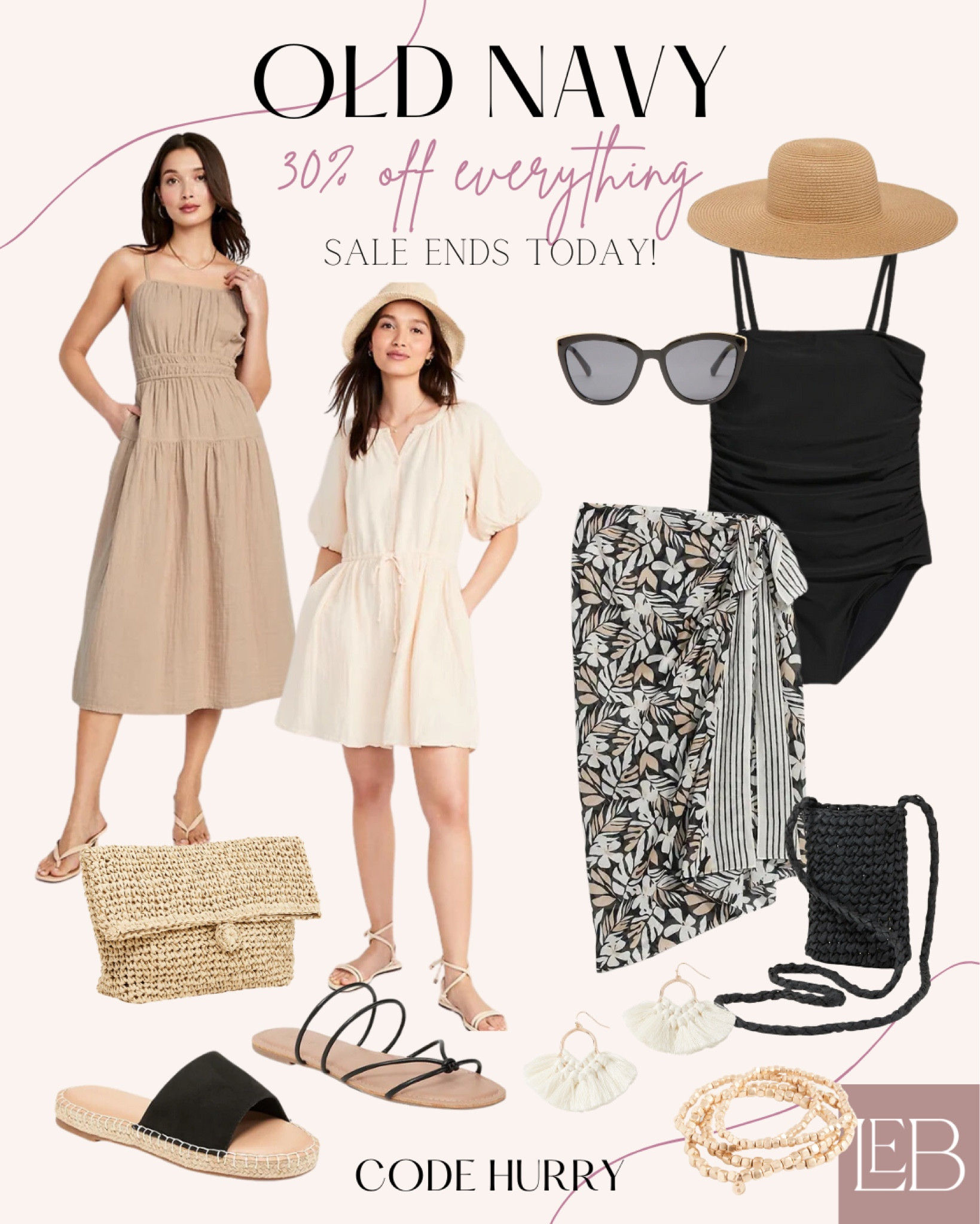 30% off everything at Old Navy! Use code HURRY at checkout! Today only!

Womens fashion, summer fashion, spring fashion, on sale, clearance, for her

#LTKsalealert #LTKstyletip #LTKFind