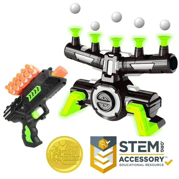 USA Toyz Astroshot Zero-GX Glow in the Dark Nerf Compatible Target Shooting Game (Unisex) | Walmart (US)